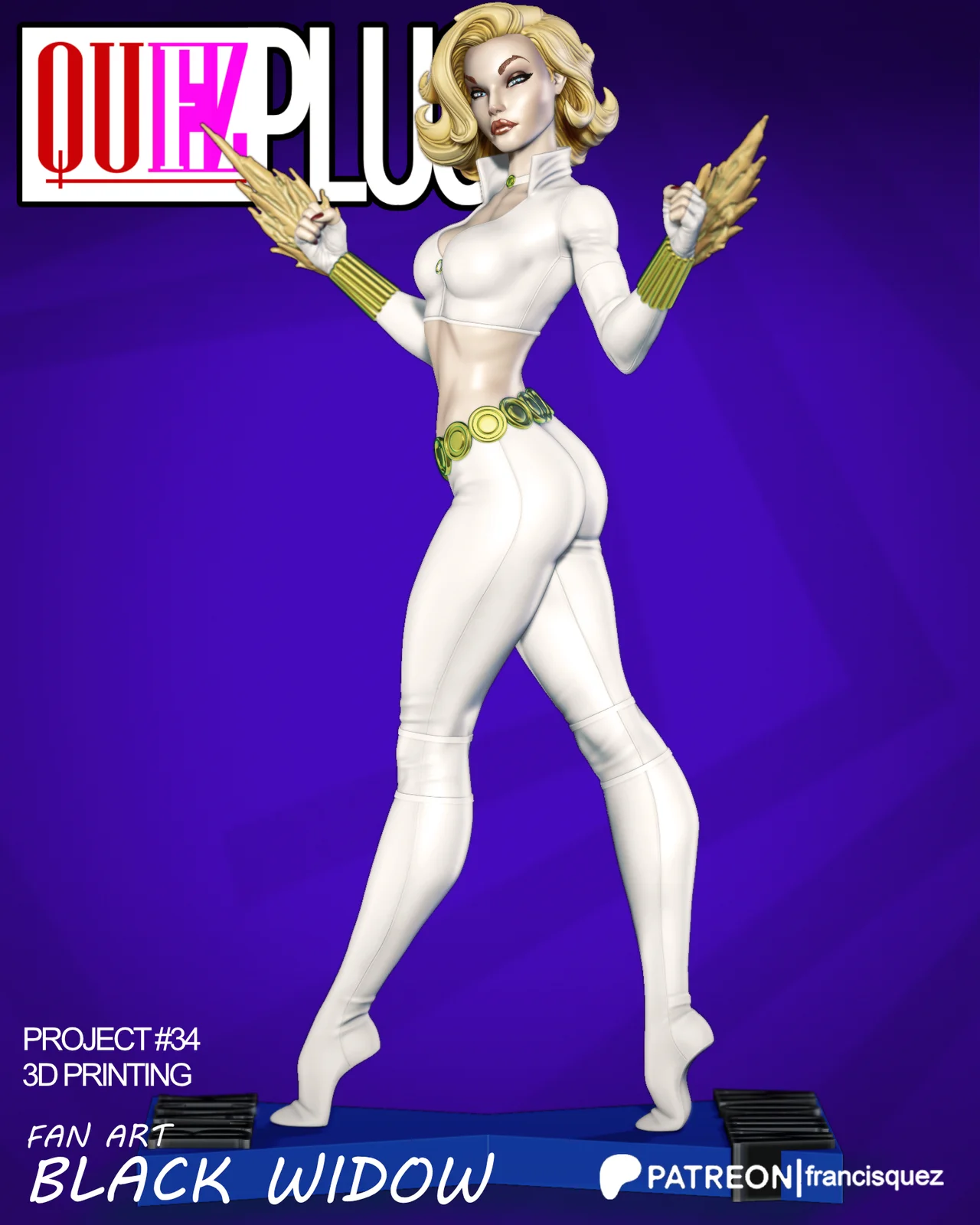 Black Widow Print Model screenshot 7