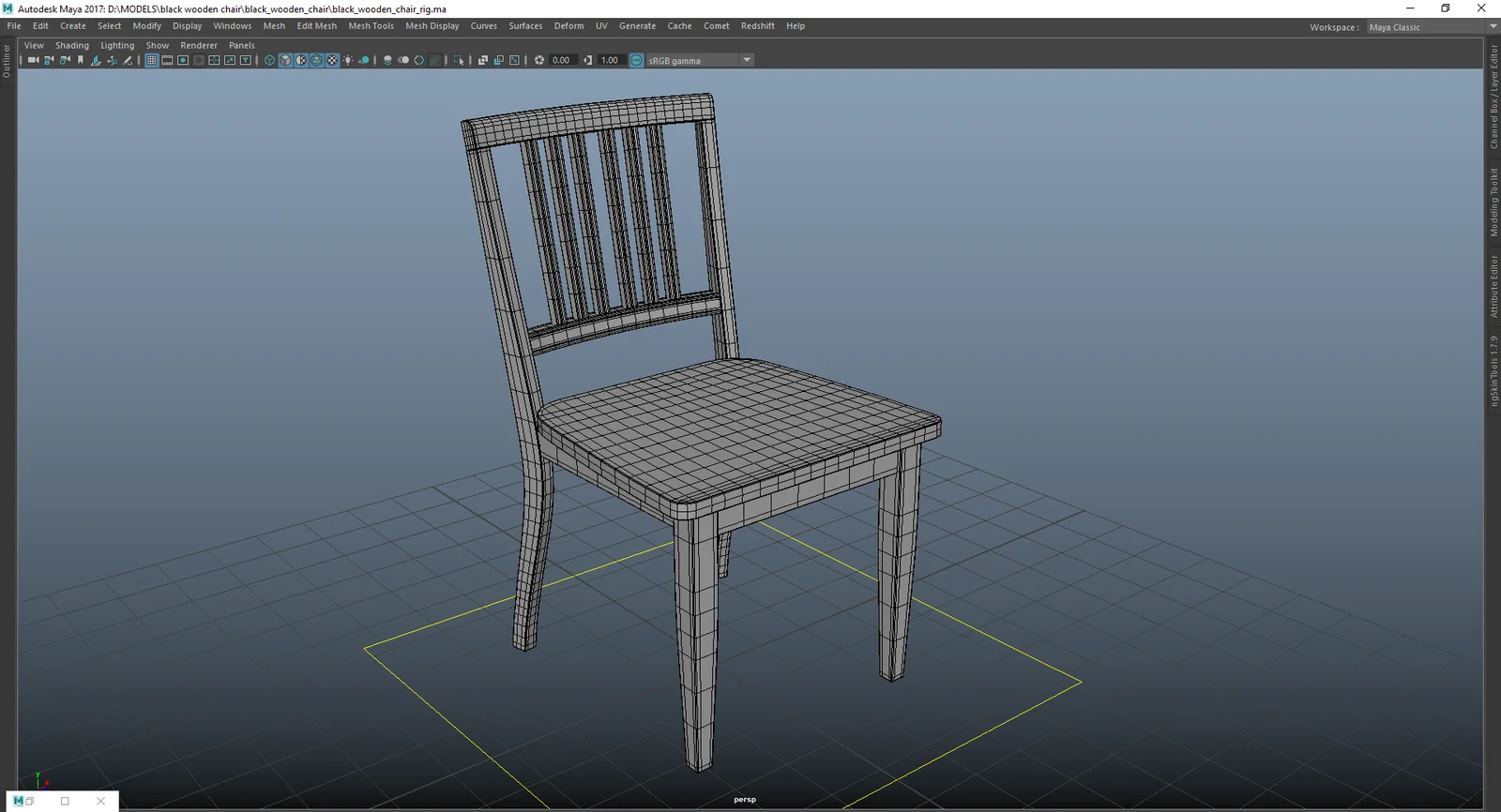 Black Wooden Chair screenshot 5