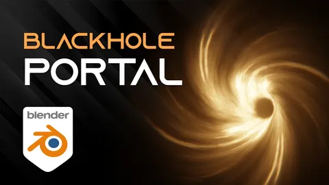 Blackhole Portal - Blender shaders