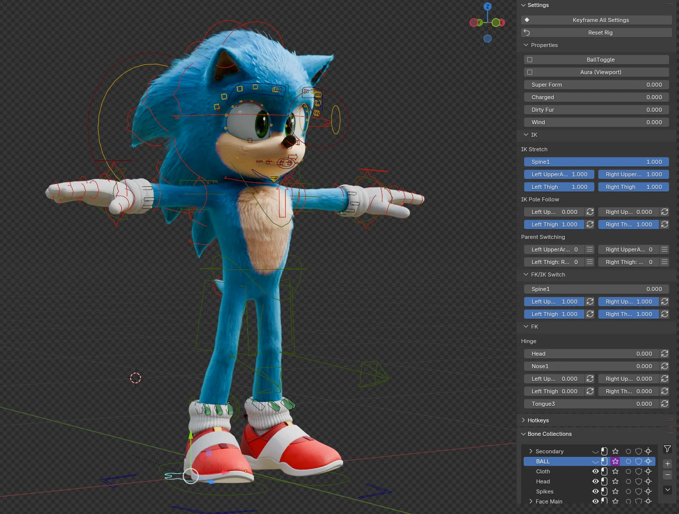 Sonic Movie Rig V3 screenshot 5