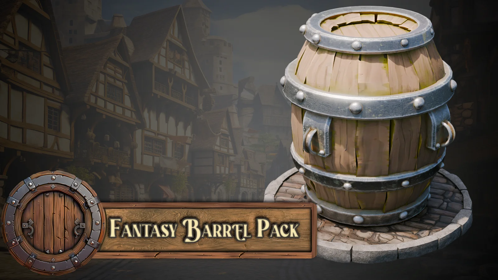 Massive Fantasy Barrels Asset Pack screenshot 4