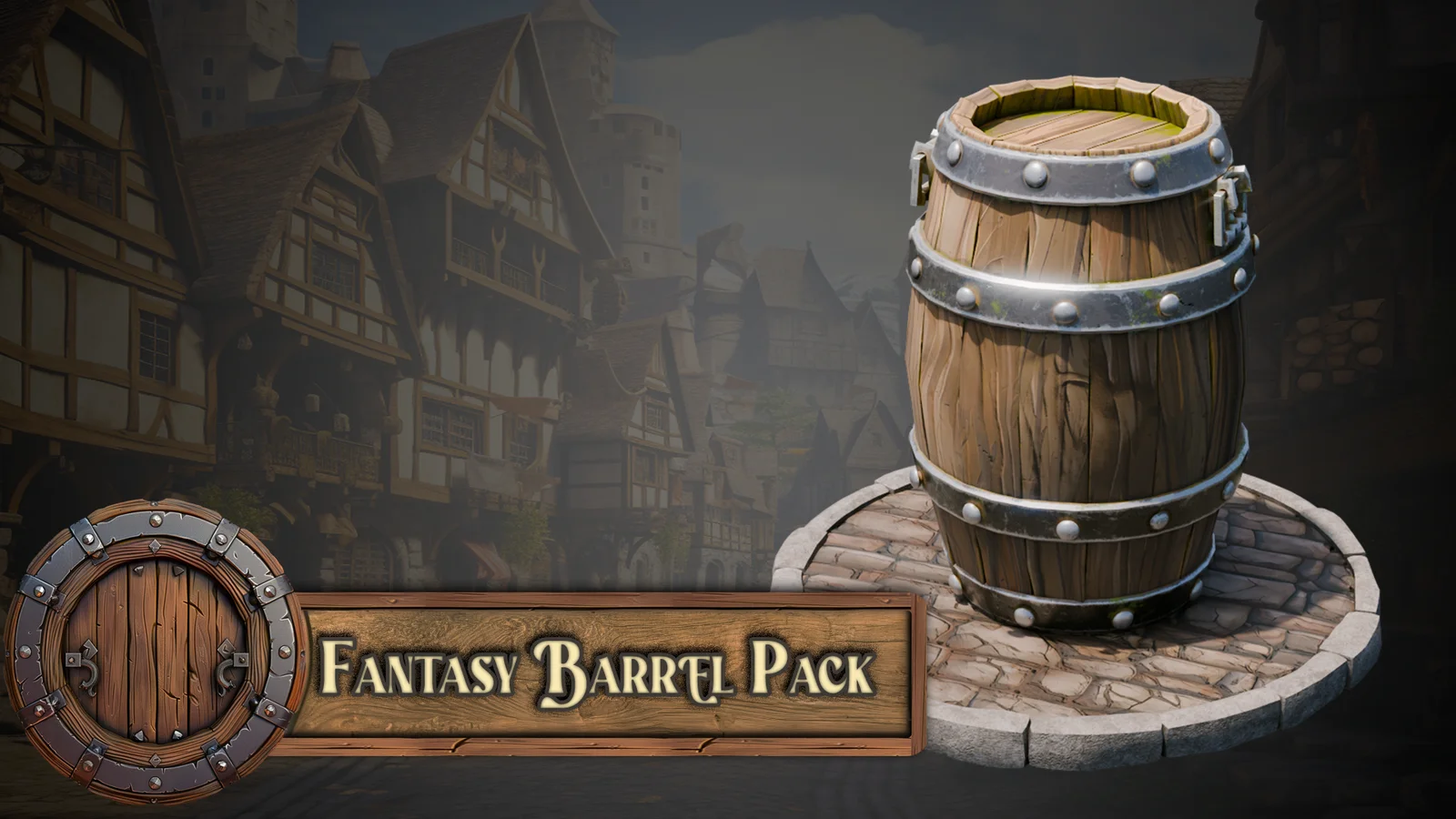 Massive Fantasy Barrels Asset Pack screenshot 6