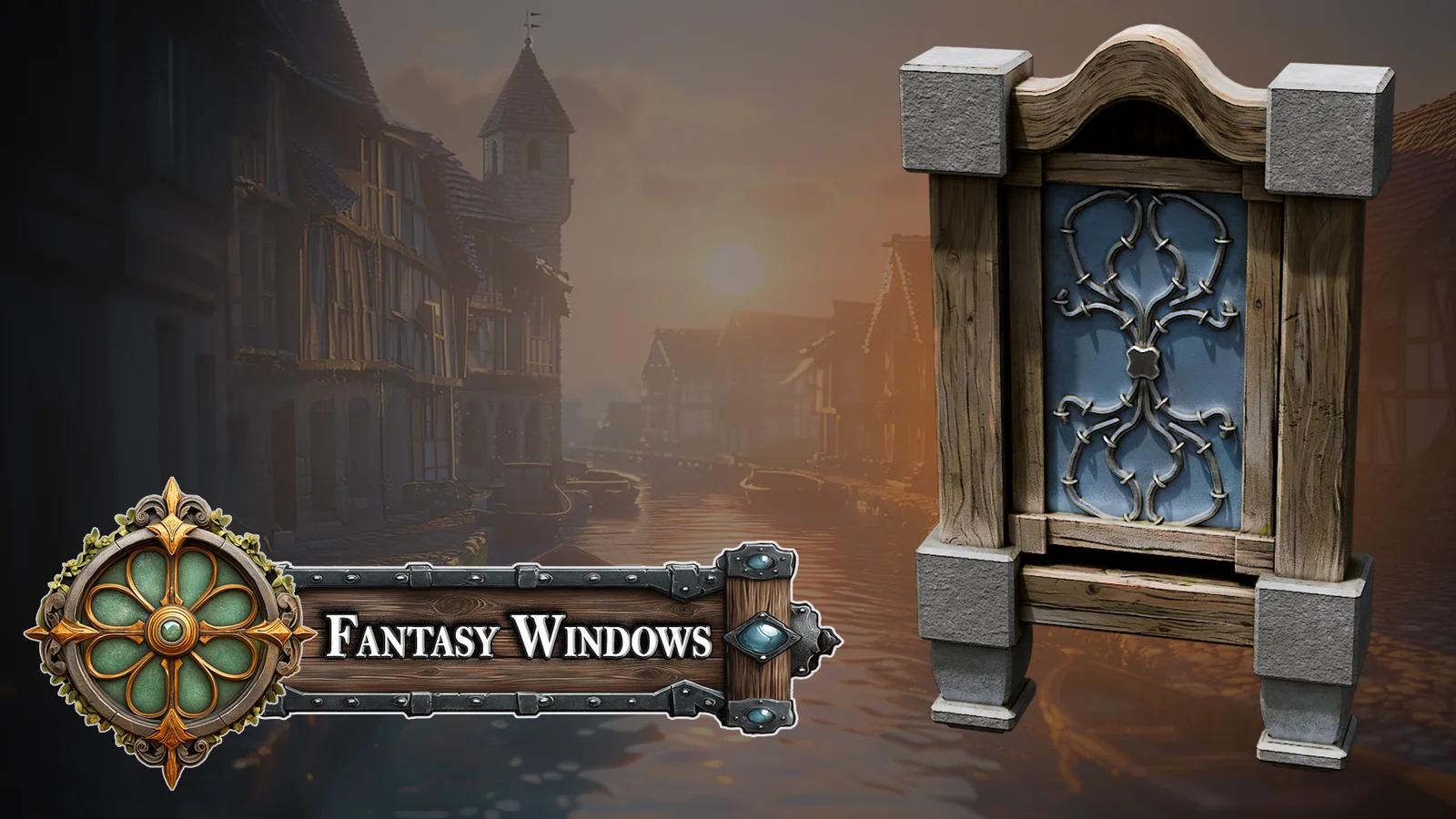 Fantasy Windows Asset Pack screenshot 6