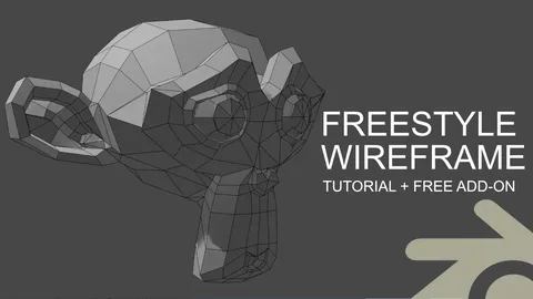 Freestyle Wireframe - Blender addons