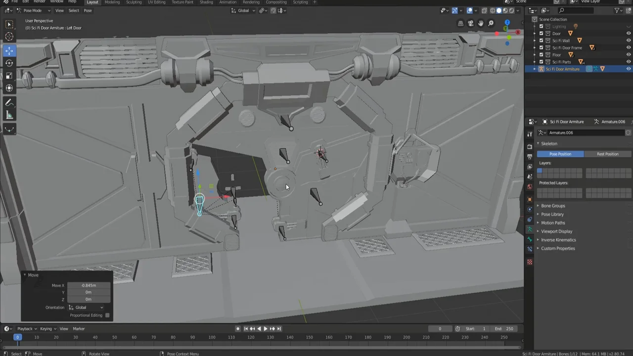Blender 2.8 Beginner Complete Sci-Fi Guide screenshot 3