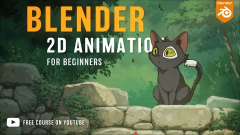 Blender 2D Animation For Beginners - Blender tutorials & courses