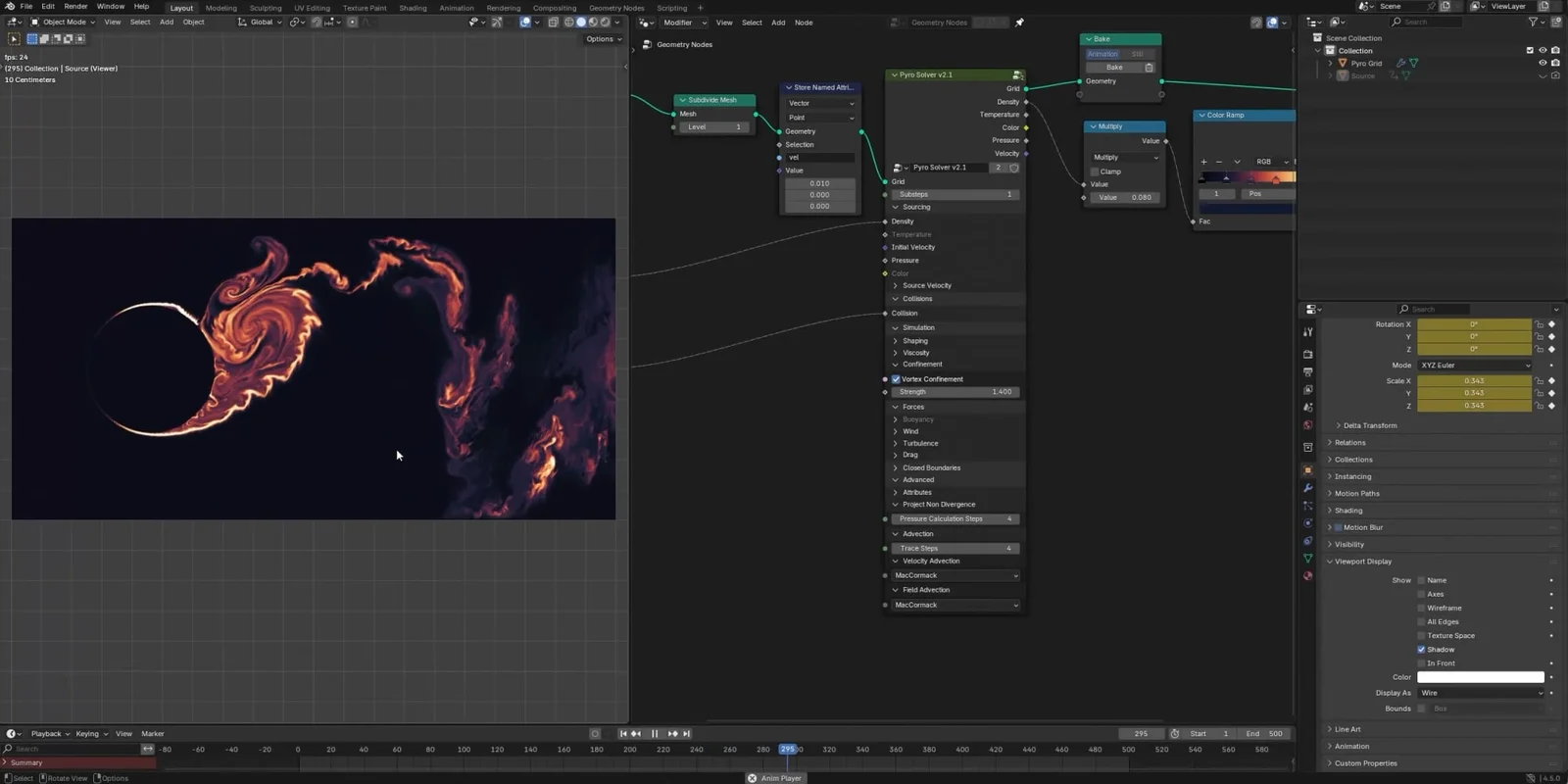 2D Pyro Solver screenshot 4