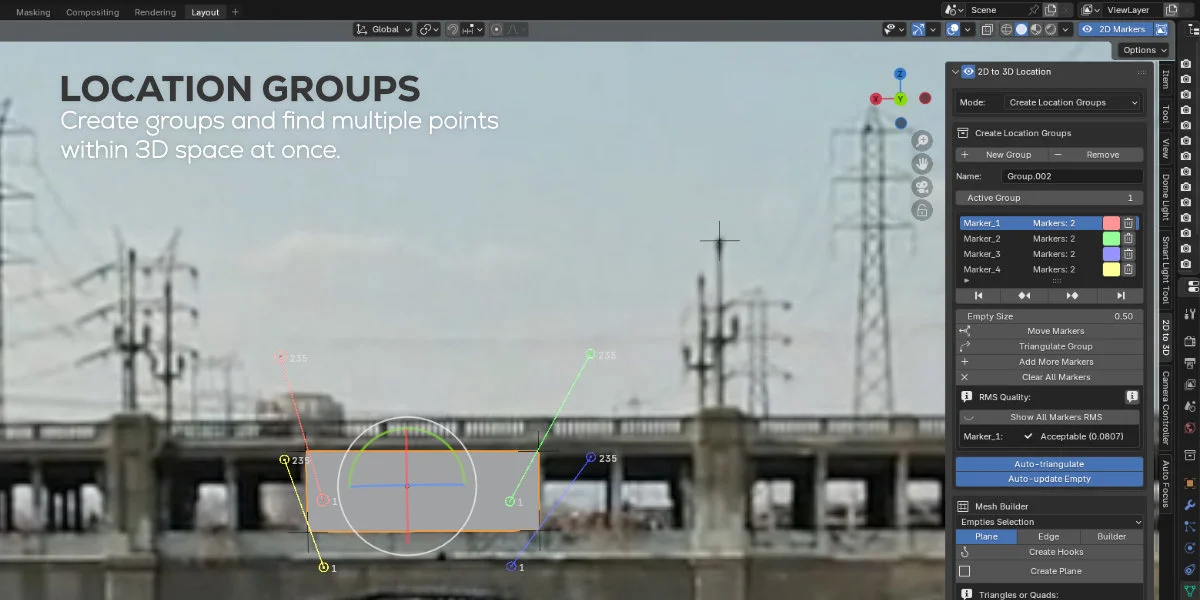 2D to 3D Location screenshot 5
