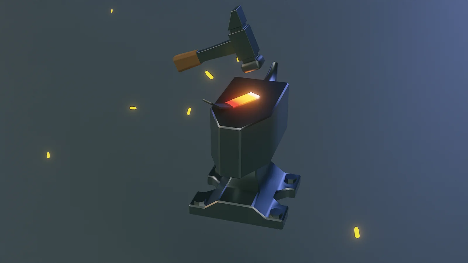 Animated Stylized Blacksmith House screenshot 6