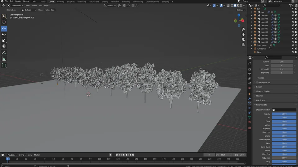 Massive Realistic Animated Tree Pack screenshot 3