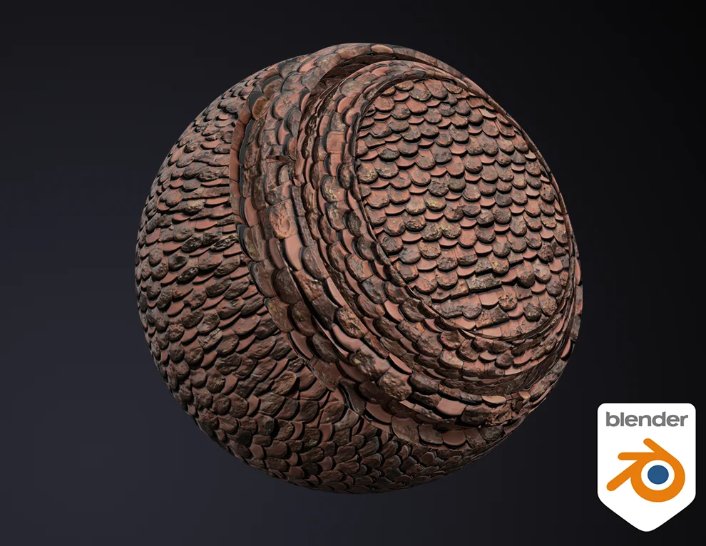 Roof Tiles Material Pack screenshot 6