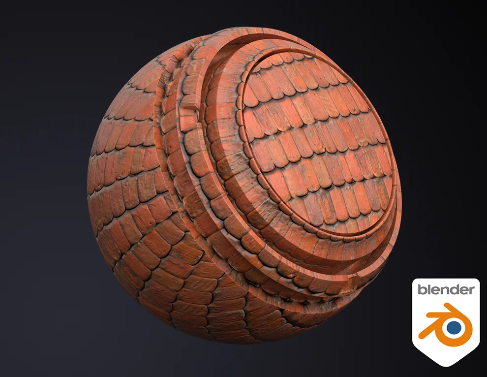 Roof Tiles Material Pack screenshot 8