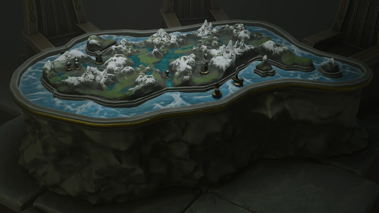 Stylized Map Room screenshot 4