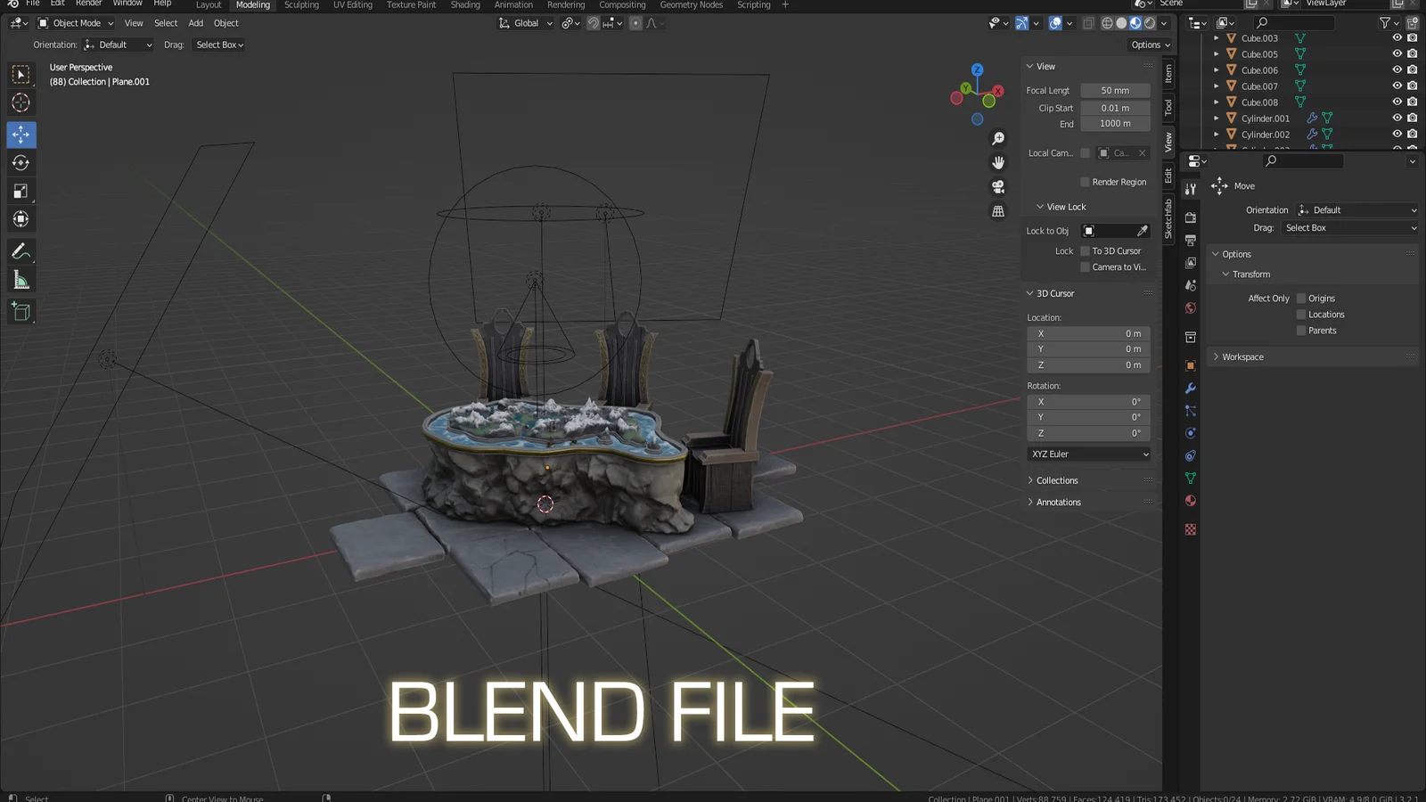 Stylized Map Room screenshot 5