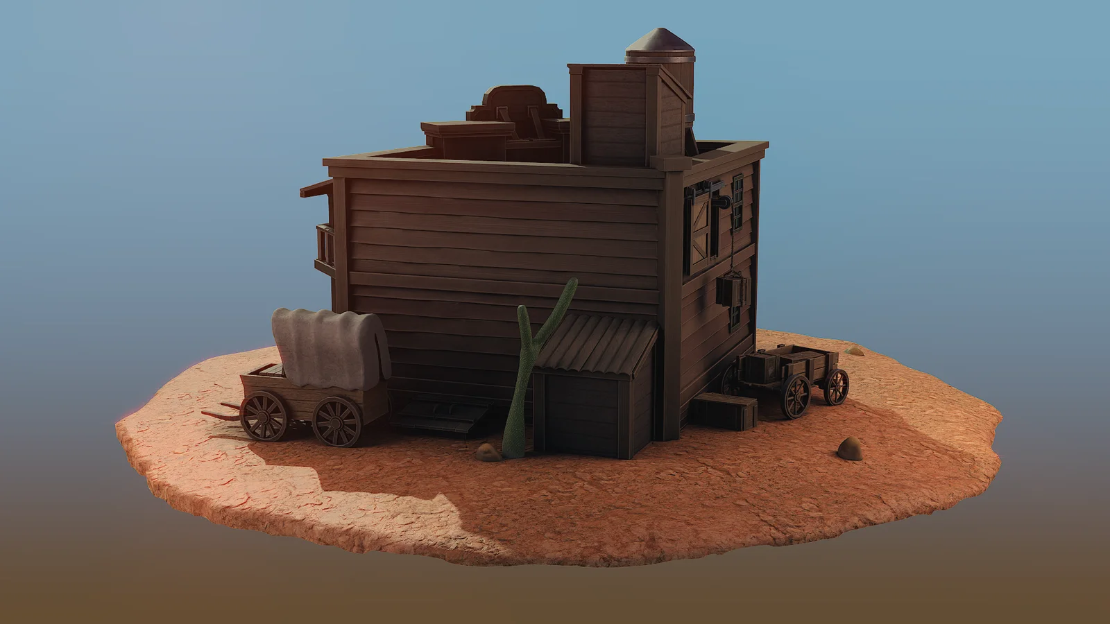 Stylized Western Saloon Guide screenshot 3