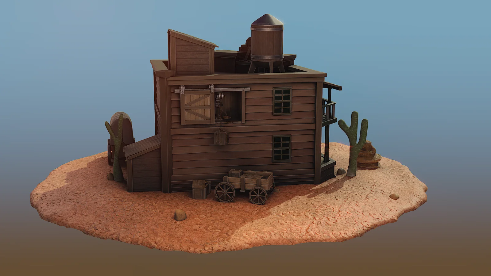 Stylized Western Saloon Guide screenshot 4