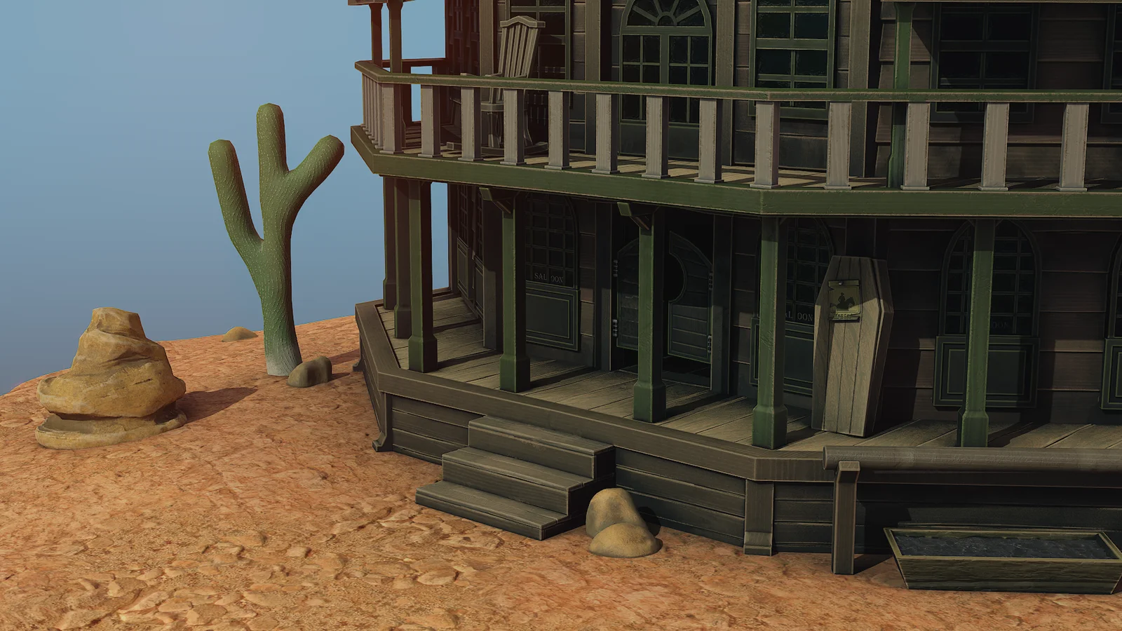 Stylized Western Saloon Guide screenshot 6