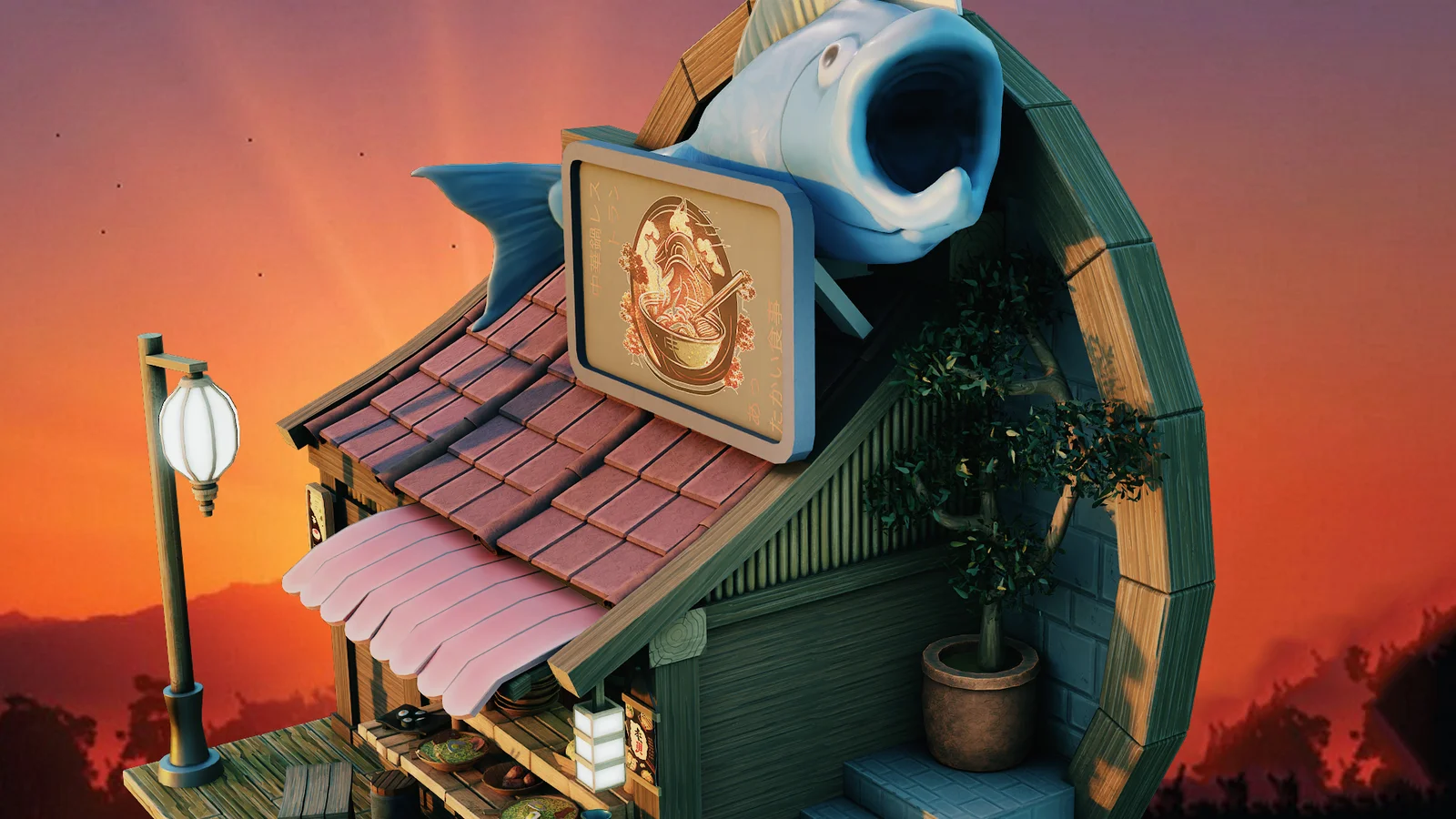 Stylized Wok Kitchen Tutorial screenshot 5