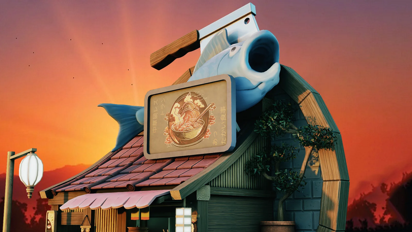 Stylized Wok Kitchen Tutorial screenshot 7