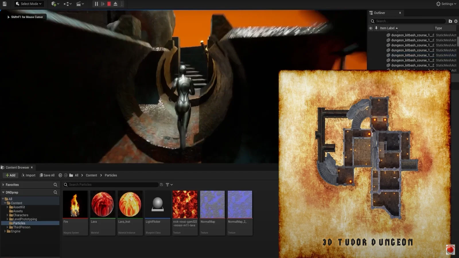 Dungeon Modular Kitbash Course screenshot 2