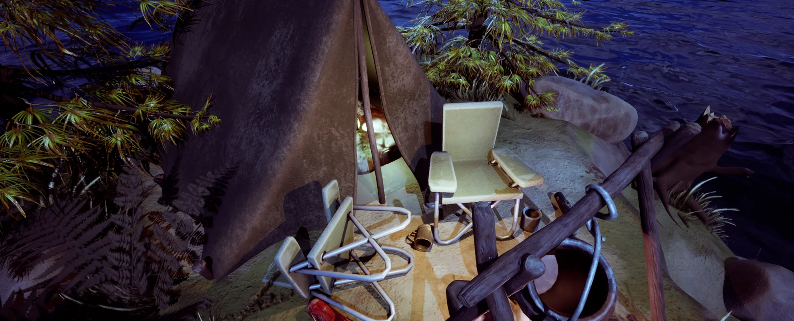Stylized Camping Trip screenshot 5