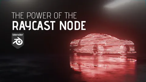 Geometry Nodes Lightbeams - Blender geometry nodes