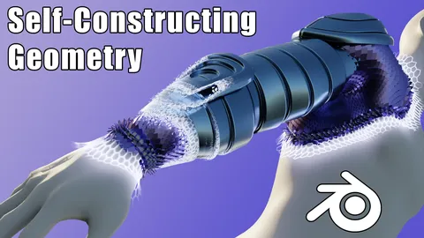 Self-Constructing Geometry - Blender geometry nodes