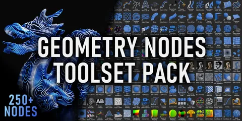 Higgsas Geometry Nodes Toolset - Blender geometry nodes