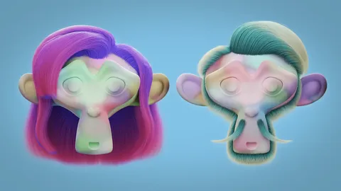 Beta Hair Geonodes - Blender geometry nodes