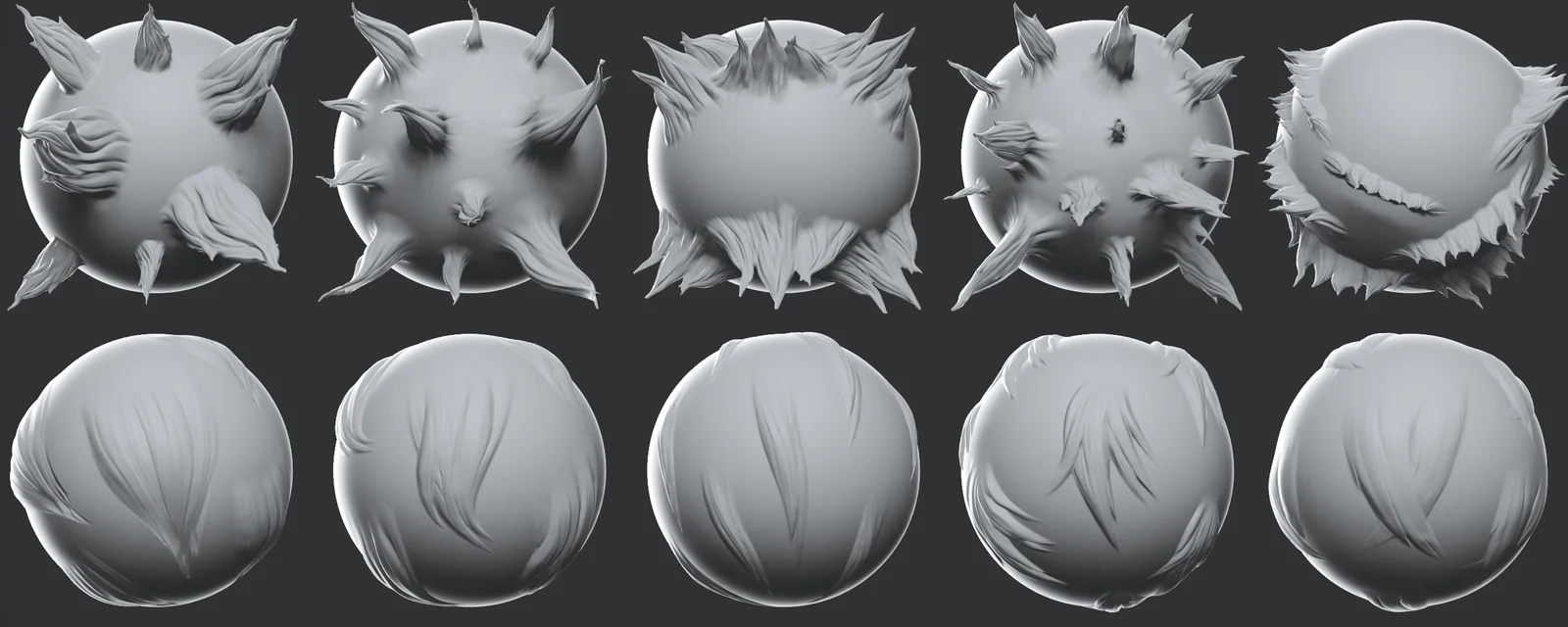 Fur and Hair VDM Brushes screenshot 3