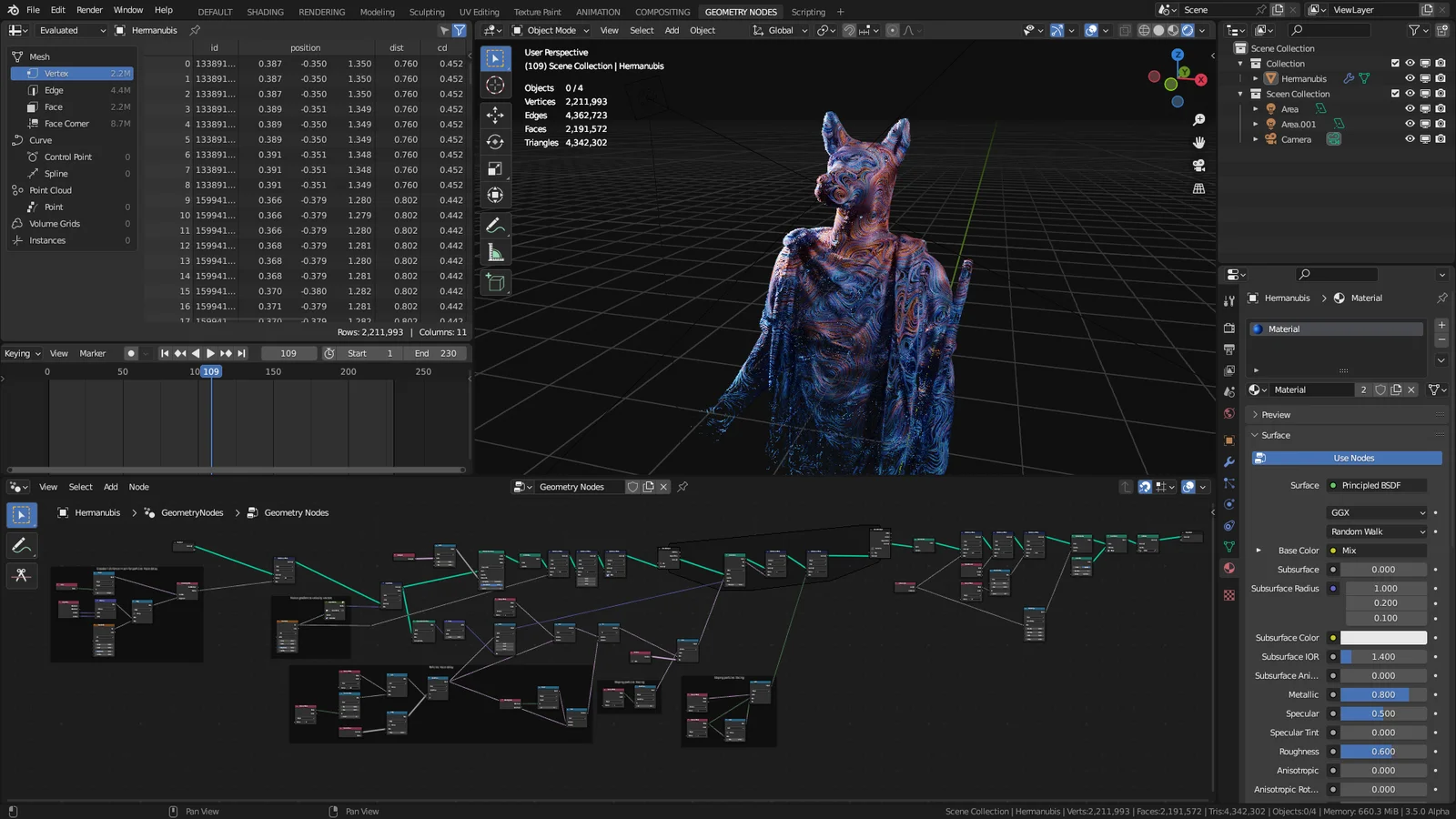 Curl Noise Particles Trace screenshot 3
