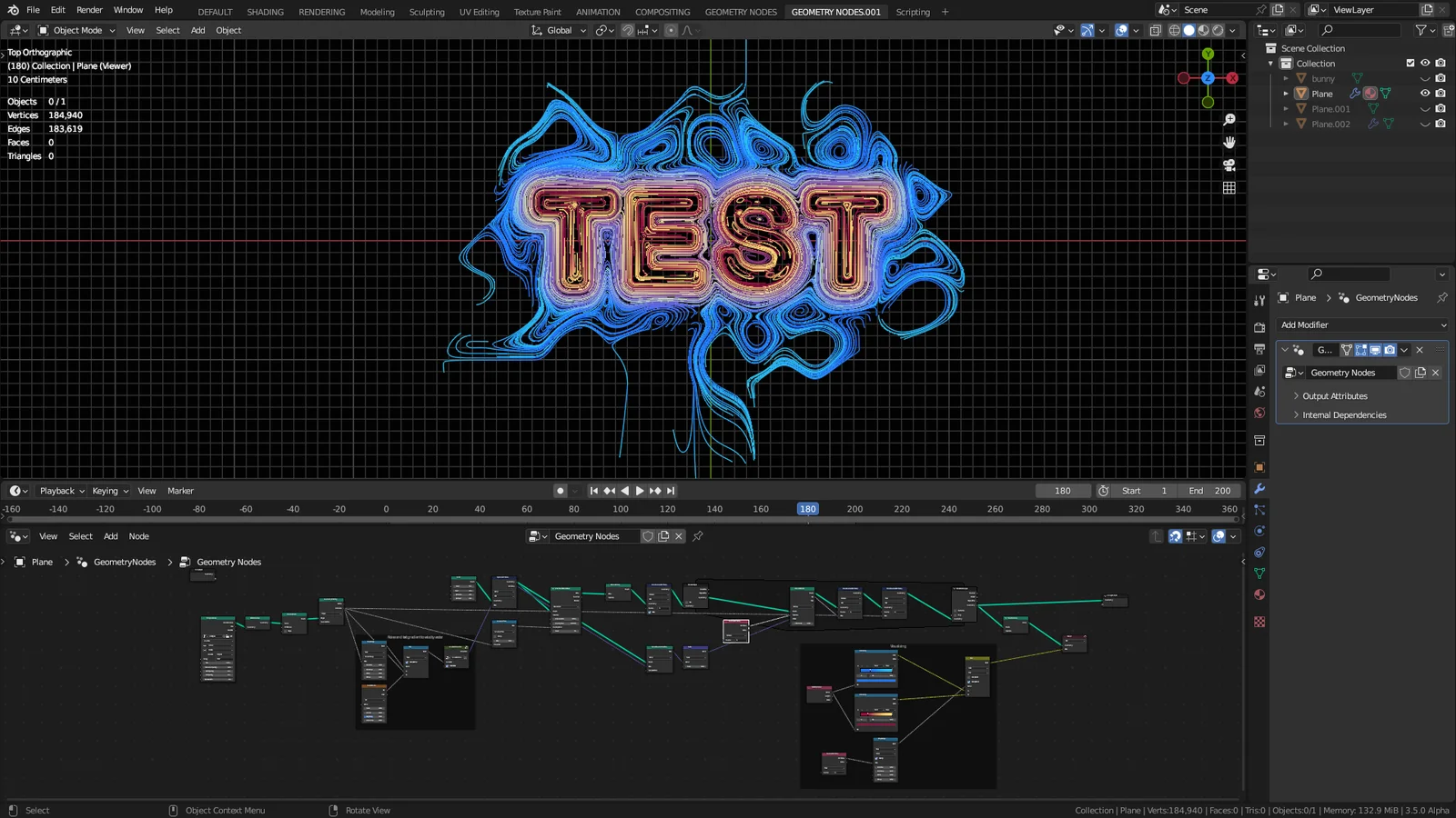 Curl Noise Particles Trace screenshot 4