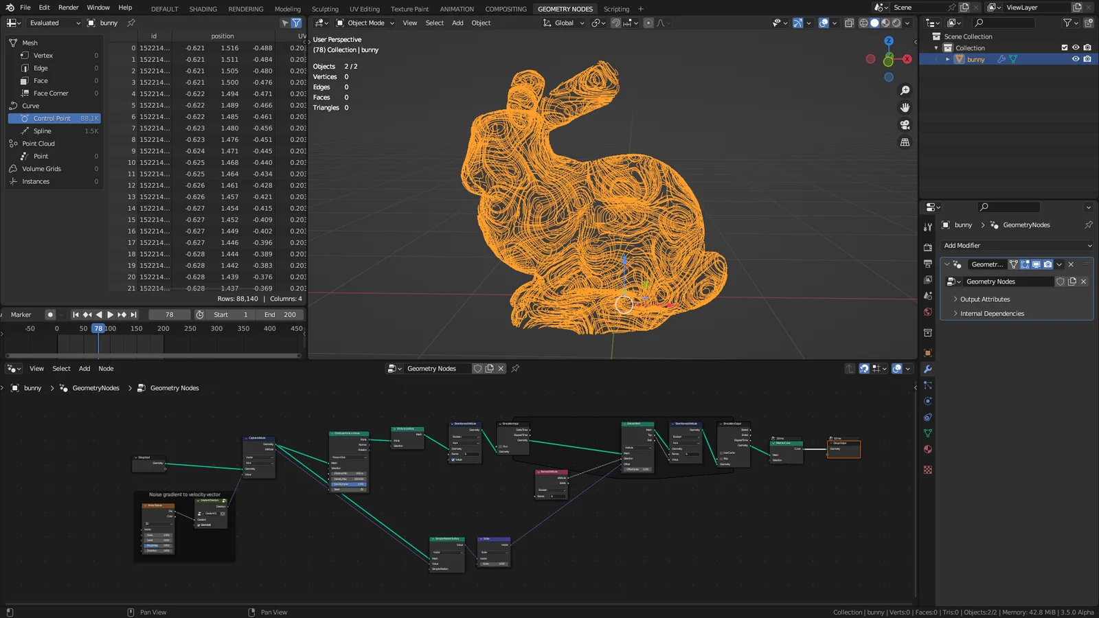 Curl Noise Particles Trace screenshot 5