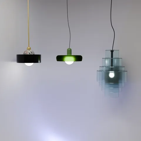 Modern Lamps Set - Blender 3d models