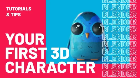 Your First 3D Character - Blender tutorials & courses