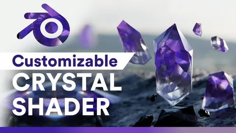 Crystal Shader - Blender shaders