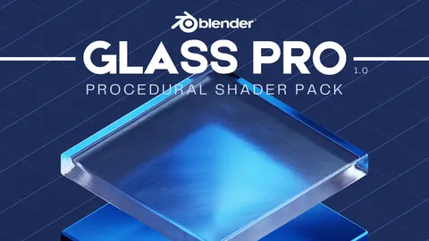 Glass Pro - Blender shaders