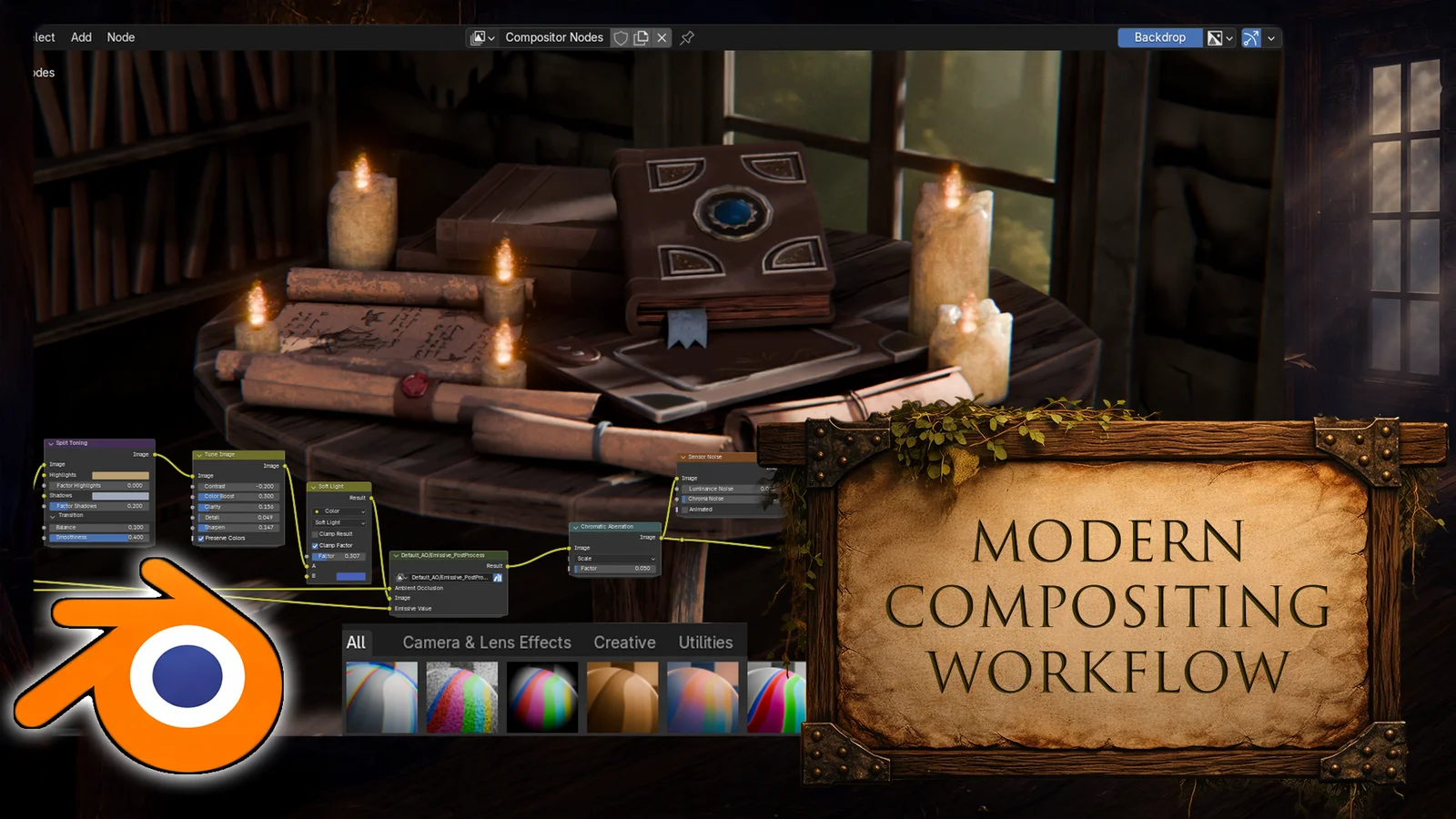Model a Medieval Researcher's Desk screenshot 5