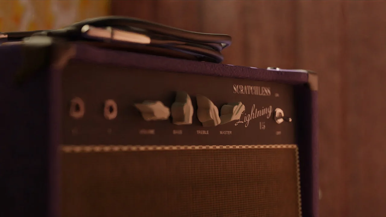 Retro Synth Room Scene screenshot 4