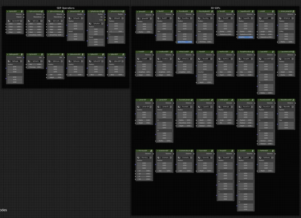 3D SDF Node Pack screenshot 3