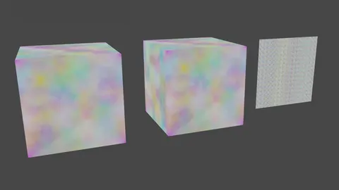 3D Texture Baking - Blender shaders