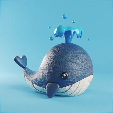 Whale Project Files - Blender 3d models