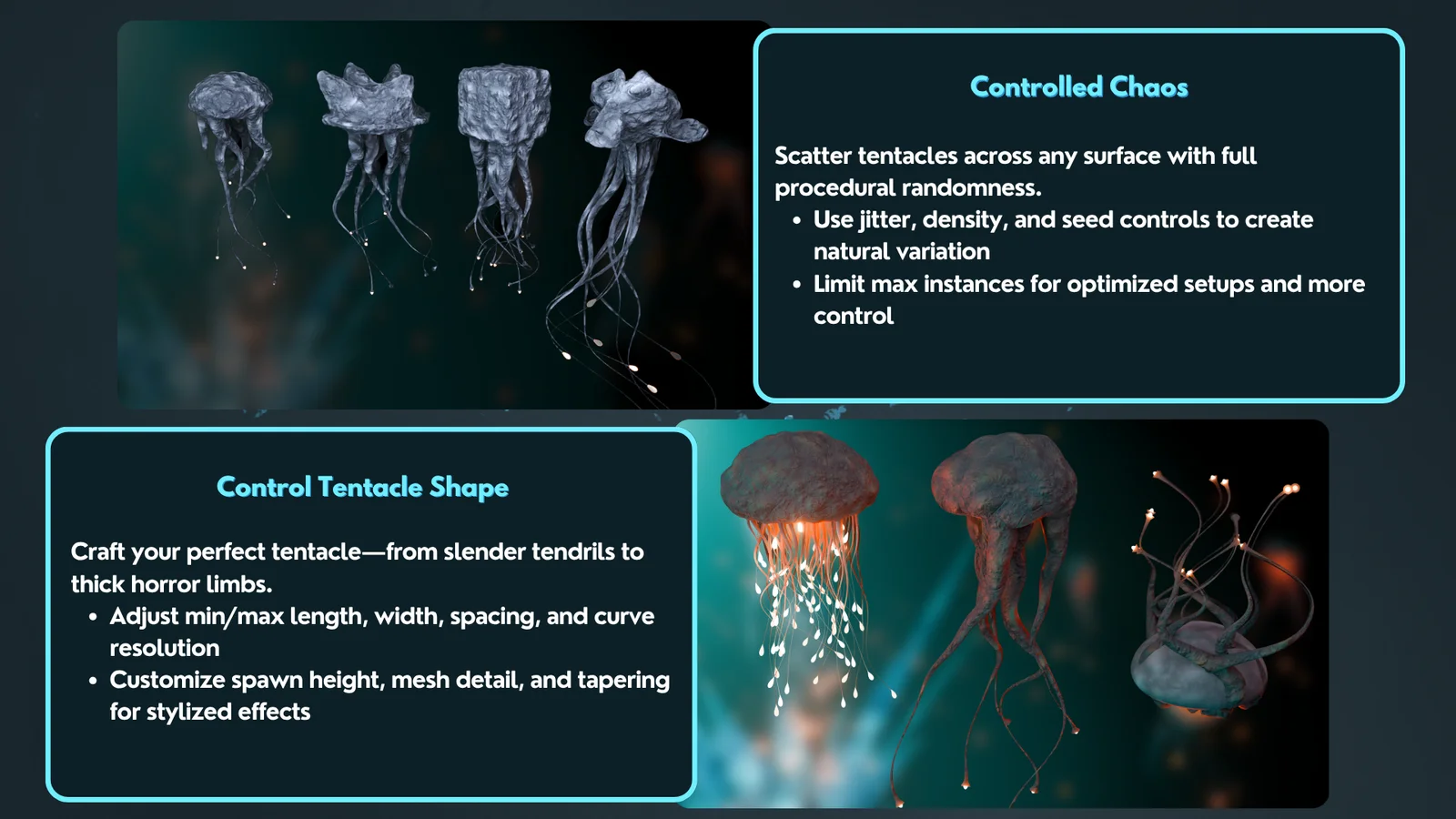 3DT Tentacle Creature screenshot 3