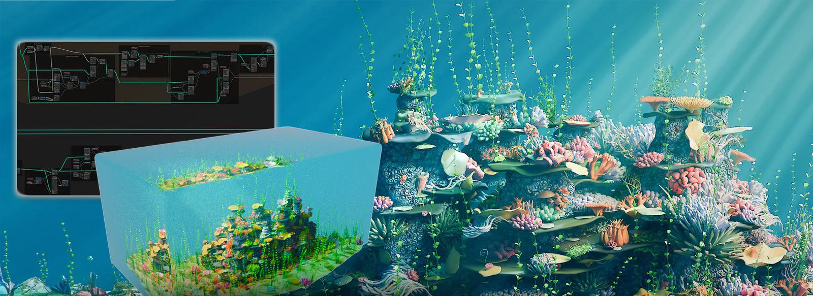 Coral Reef Geometry Node screenshot 3