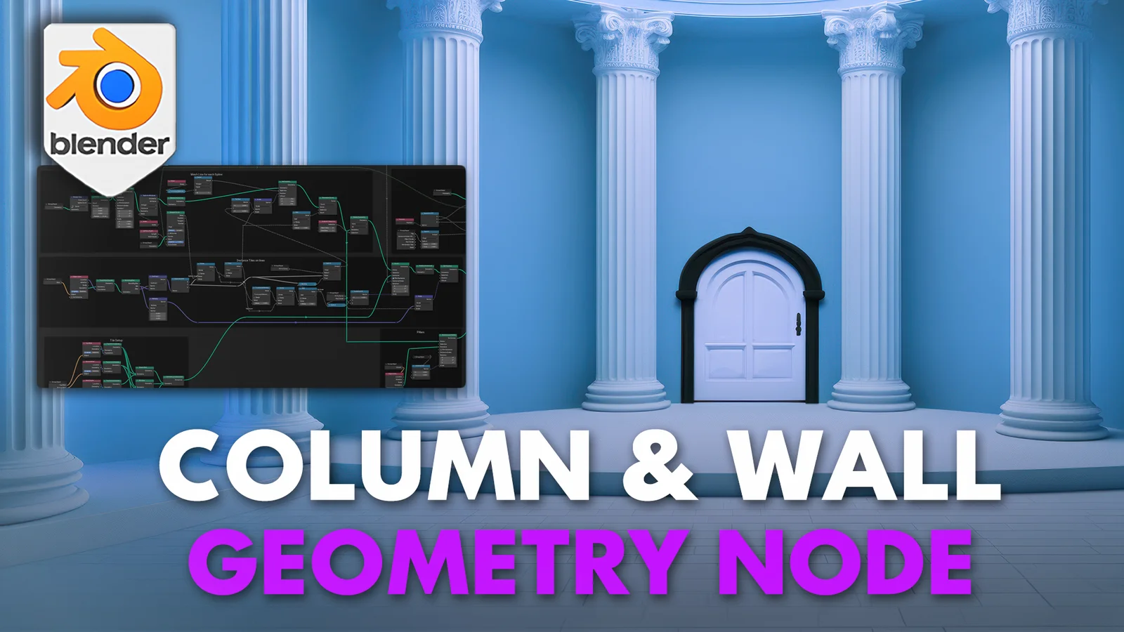 Geometry Node Walls and Columns screenshot 2