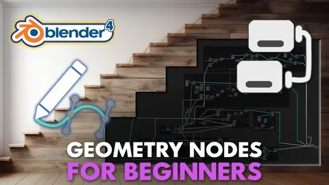 Blender 4 Geometry Nodes for Beginners - Blender tutorials & courses
