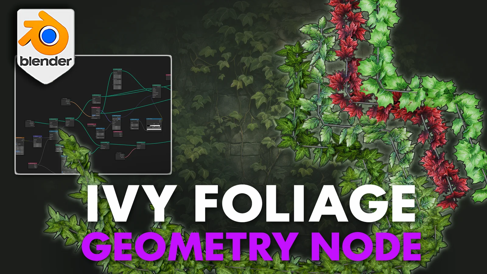 Ivy Foliage Geometry Node screenshot 2