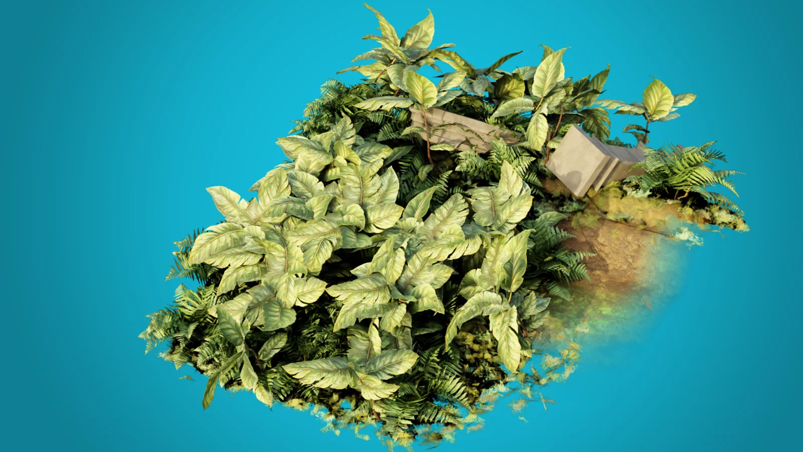 Jungle Terrain Geometry Node screenshot 8