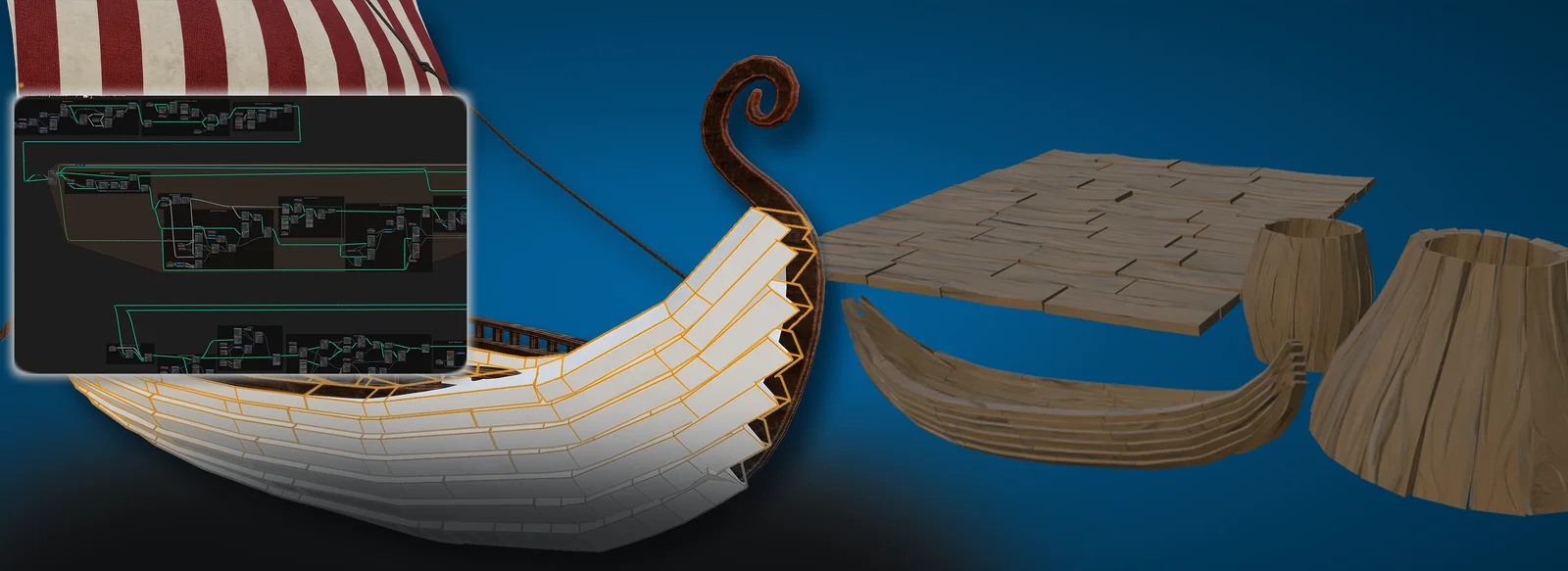 Mesh to Wooden Planks screenshot 3