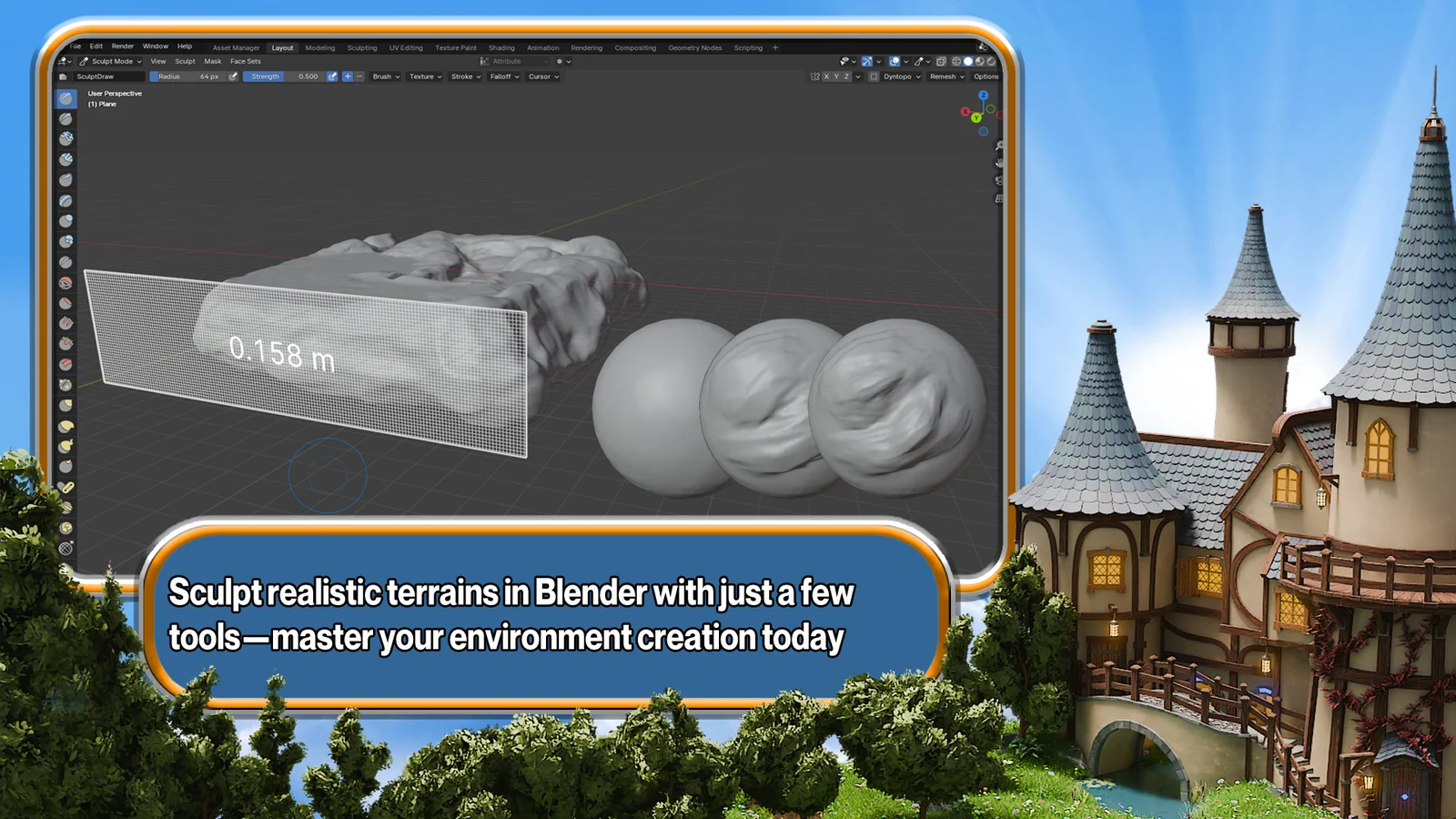 Modeling and Geometry Node Workshop screenshot 6
